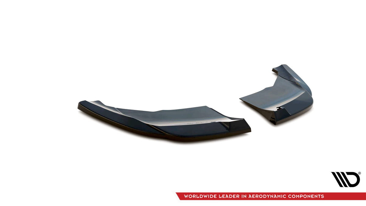 Heck Ansatz Flaps Diffusor V.2 passend für Cupra Formentor Mk1 Facelift schwarz Hochglanz – Ansicht 5