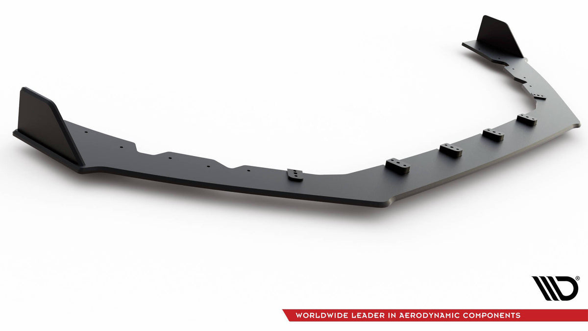 Street Pro Street+ Spoilerlippe Front Ansatz passend für / Frontansatz V.2 Ford Focus RS Mk3 – Ansicht 5