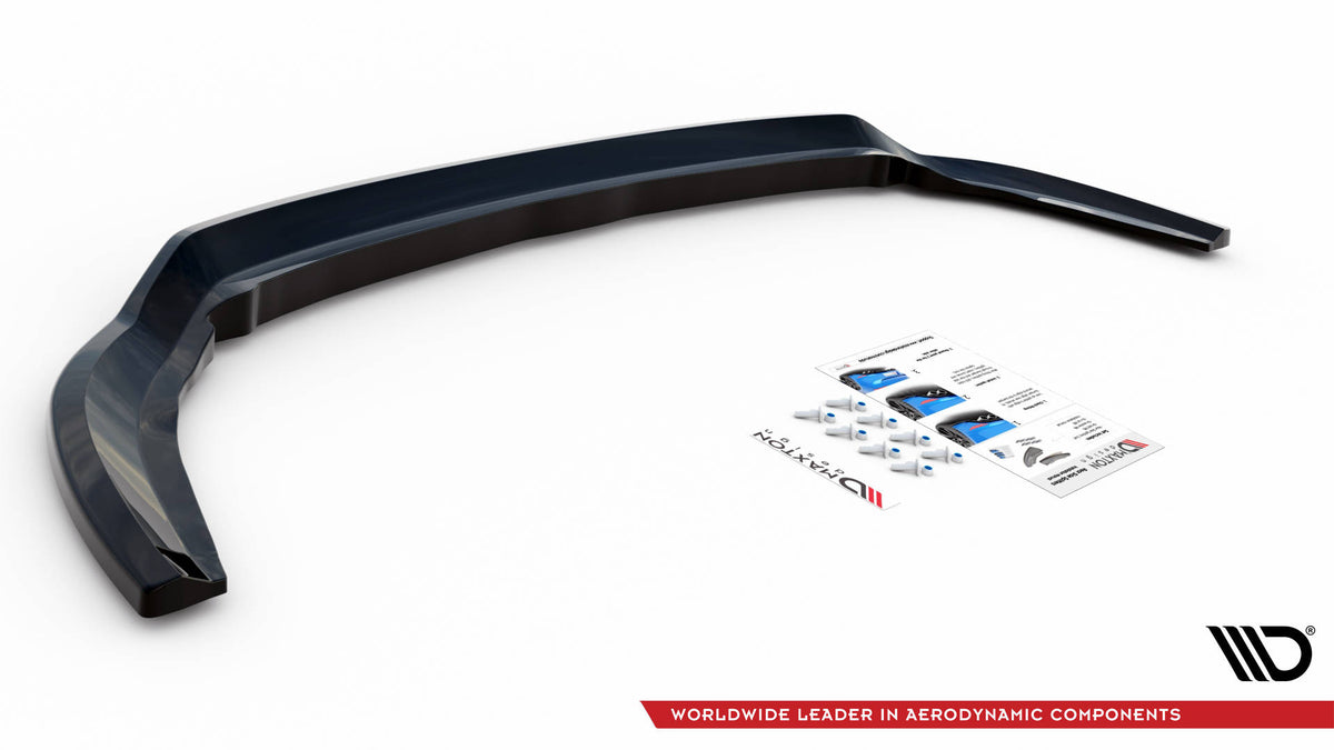 Street+ Mittlerer Diffusor RACE passend für Ford C-Max Mk2 schwarz Hochglanz – Ansicht 6