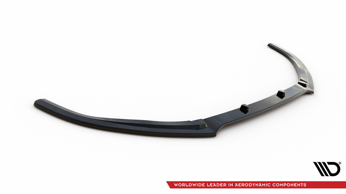 Street+ Spoilerlippe Front Ansatz V.2 passend für Audi S3 / A3 S-Line 8V Limousine / Cabrio schwarz Hochglanz – Ansicht 7