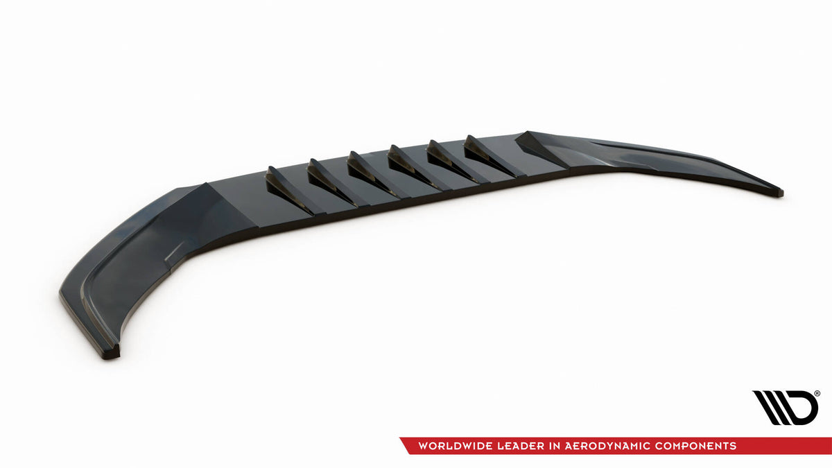 Street+ Spoilerlippe Front Ansatz V.3 passend für VW Arteon R-Line Limousine / Shooting Brake Mk1 schwarz Hochglanz – Ansicht 6