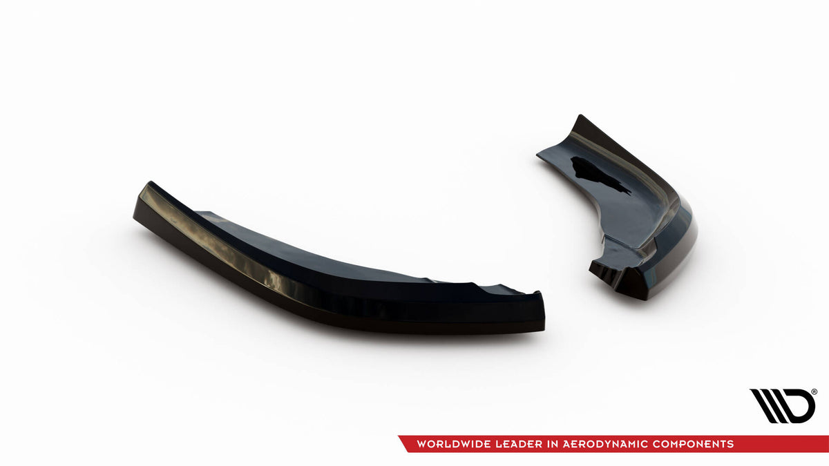 Heck Ansatz Flaps Diffusor V.1 passend für1 BMW 1er M-Paket / M135i F40 schwarz Hochglanz – Ansicht 5