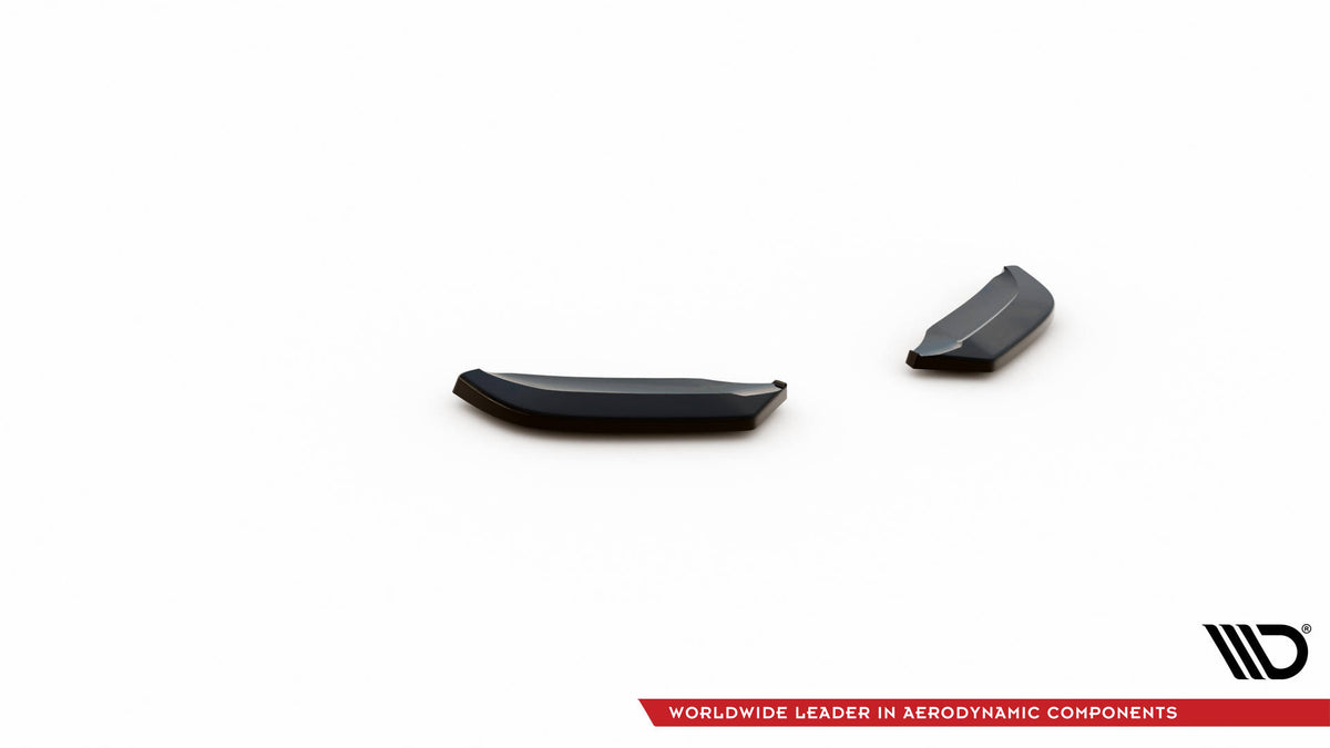 Heck Ansatz Flaps Diffusor passend für VW Scirocco Mk3 schwarz Hochglanz – Ansicht 5