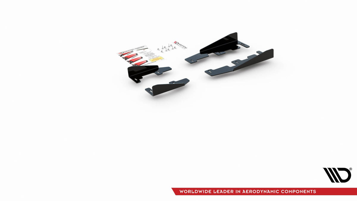 Seitenschweller Flaps passend für BMW 1er F21 M135i / M140i / M-Paket schwarz Hochglanz – Ansicht 6