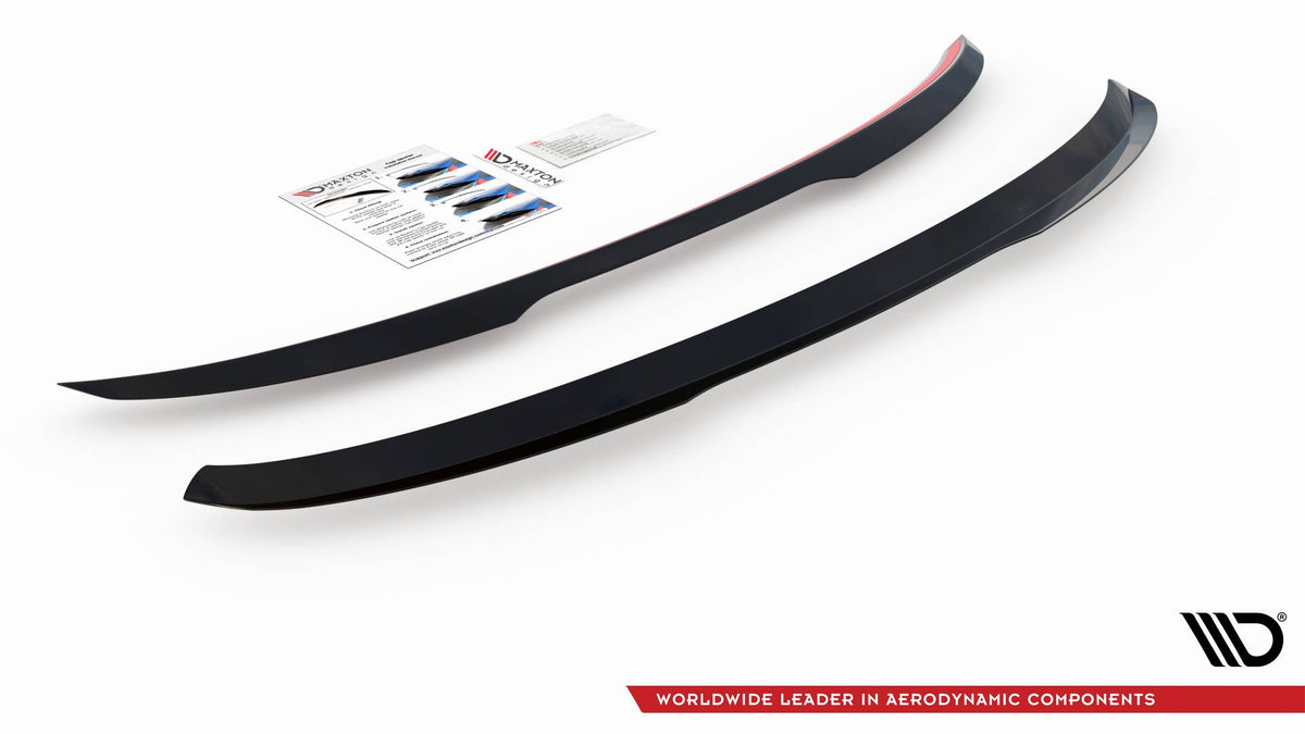 Heckspoiler Lippe Ford S-Max Mk2 Facelift schwarz Hochglanz – Ansicht 8