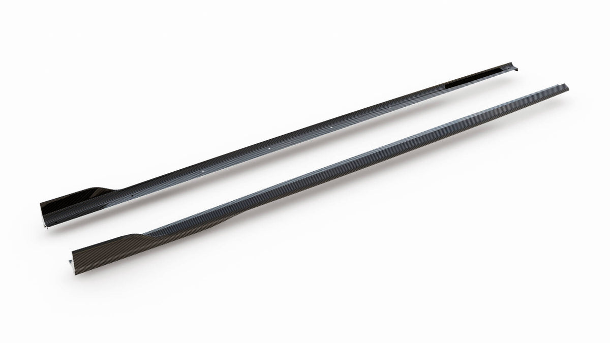 Prepreg Carbon Fiber Seitenschweller BMW 7 M-Paket G11 Facelift – Ansicht 7