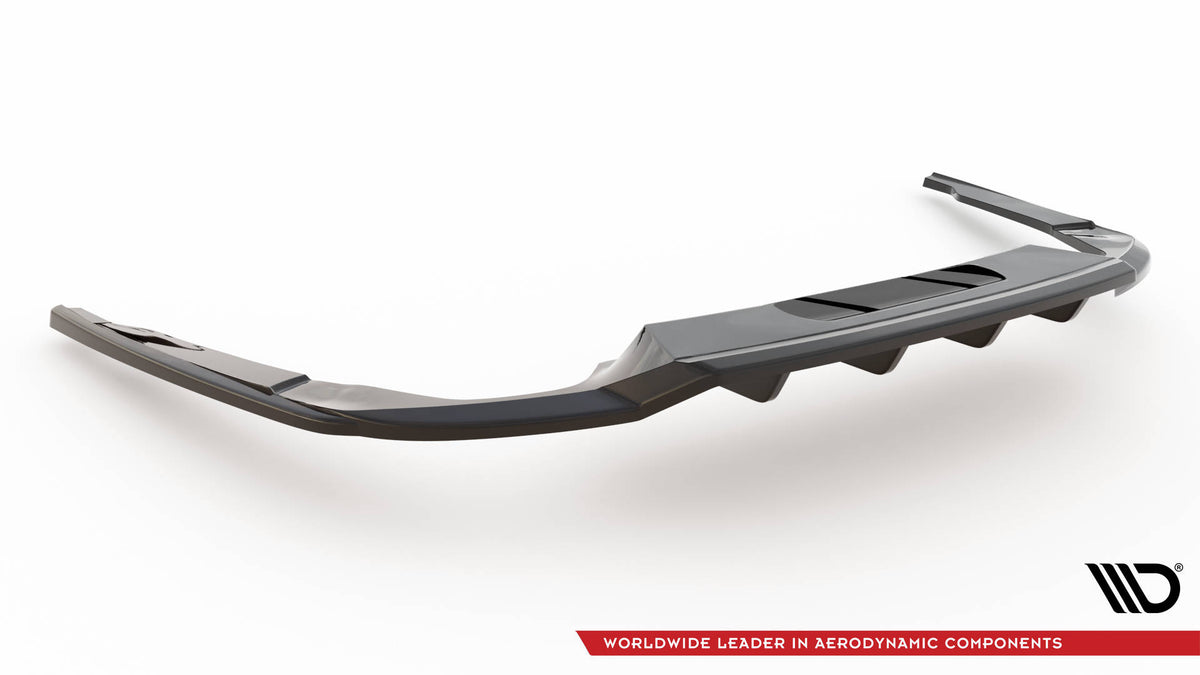 Street+ Mittlerer Diffusor RACE passend für Skoda Octavia Sportline Mk4 schwarz Hochglanz – Ansicht 7