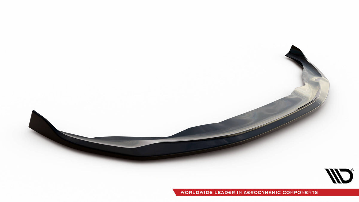 Street+ Spoilerlippe Front Ansatz V.4 passend für BMW 7 M-Paket G11 / G12 Facelift schwarz Hochglanz – Ansicht 5