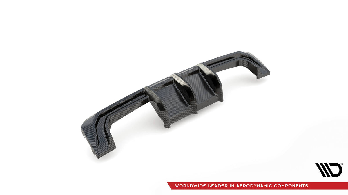 Prepreg Carbon Fiber Diffusor Heck Ansatz passend für BMW M3 Limousine / Touring G80 / G81 – Ansicht 7