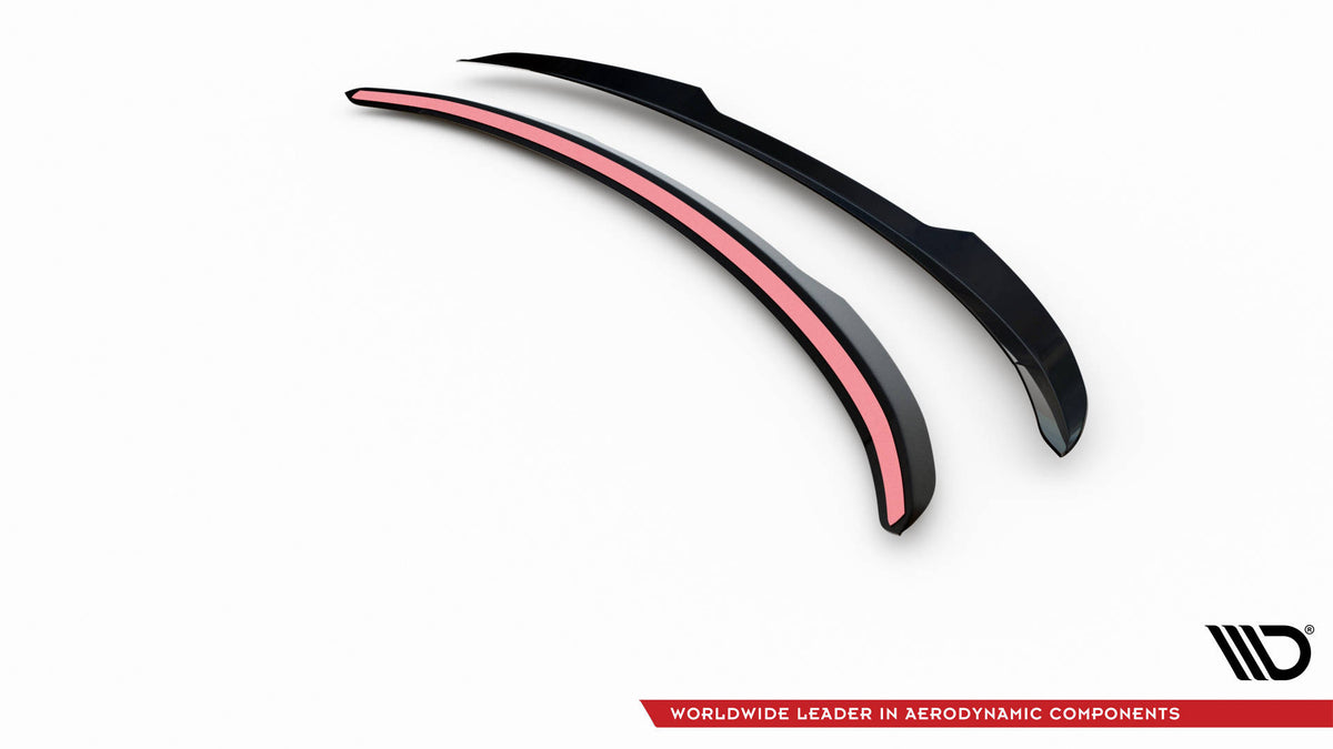 Niedriger Heckspoiler Lippe Kia EV6 Mk1 schwarz Hochglanz – Ansicht 7