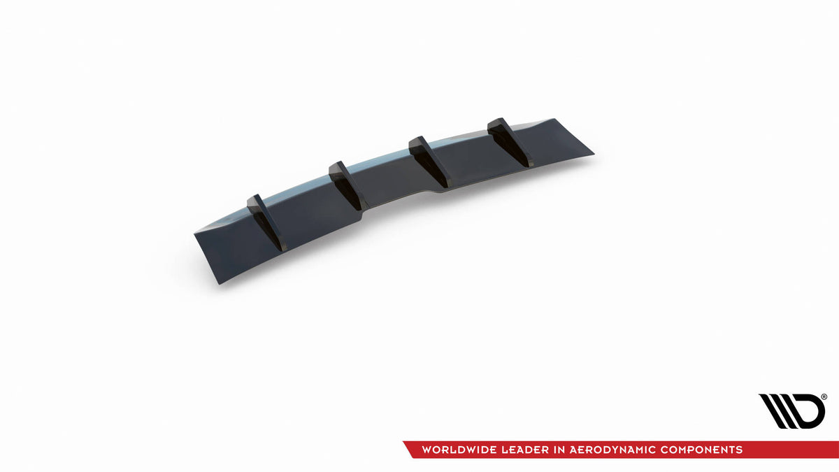 Diffusor Heck Ansatz passend für Audi A5 S-Line F5 Coupe / Sportback schwarz Hochglanz – Ansicht 7