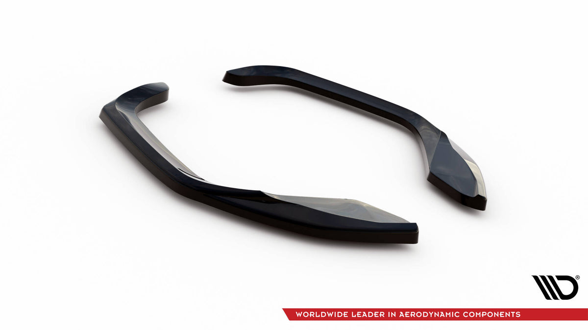 Heck Ansatz Flaps Diffusor V.1 passend für Cupra Leon Hatchback Mk1 schwarz Hochglanz – Ansicht 5