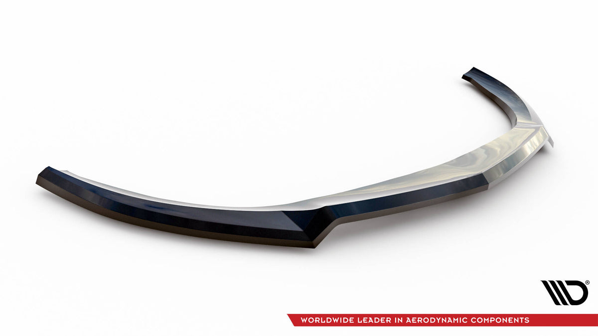 Street+ Spoilerlippe Front Ansatz V.1 passend für Mercedes-Benz CLA C118 schwarz Hochglanz – Ansicht 5