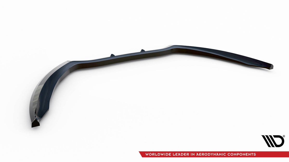 Street+ Spoilerlippe Front Ansatz V.1 passend für Ford Mondeo ST-Line Limousine Mk4 Facelift schwarz Hochglanz – Ansicht 6