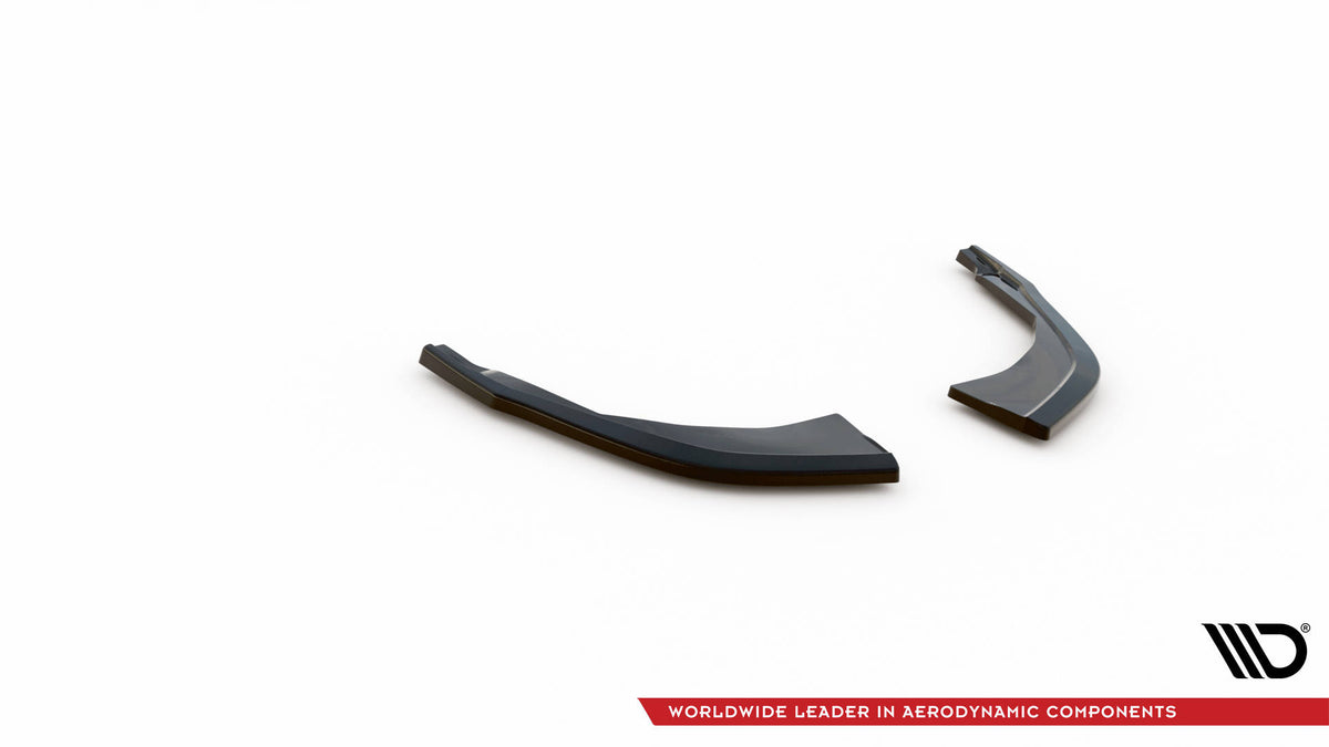 Heck Ansatz Flaps Diffusor passend für VW Atlas Cross schwarz Hochglanz – Ansicht 5
