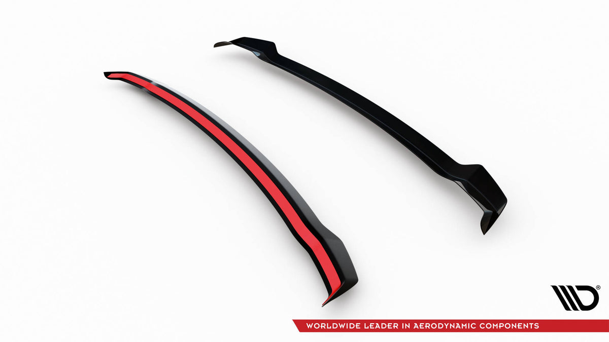 Heckspoiler Lippe Ford Explorer XLT Mk6 schwarz Hochglanz – Ansicht 5