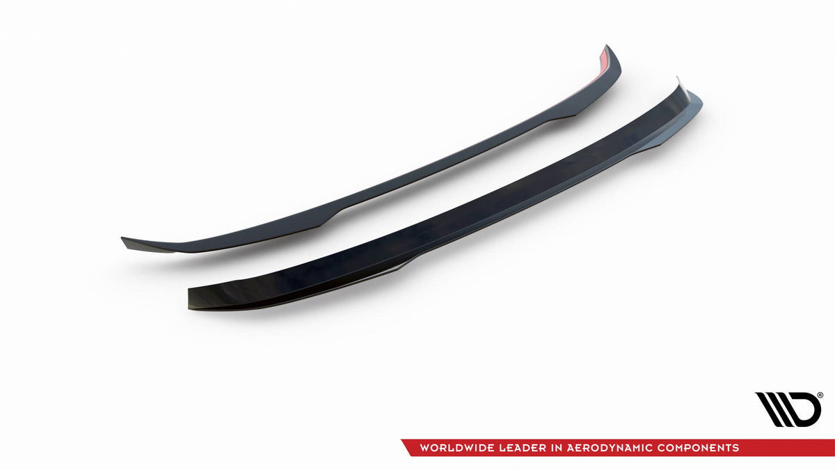 Heckspoiler Lippe V.2 BMW 1er E81 Facelift schwarz Hochglanz – Ansicht 5