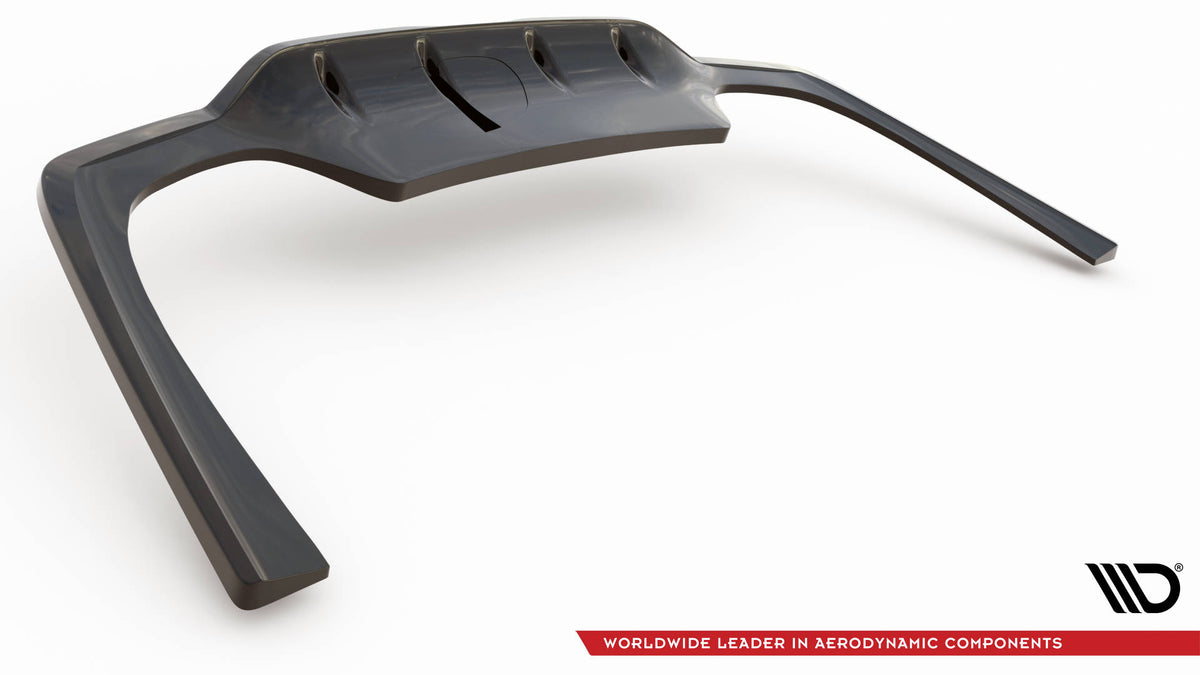 Street+ Mittlerer Diffusor RACE passend für Mercedes-Benz C AMG-Line W206 schwarz Hochglanz – Ansicht 7