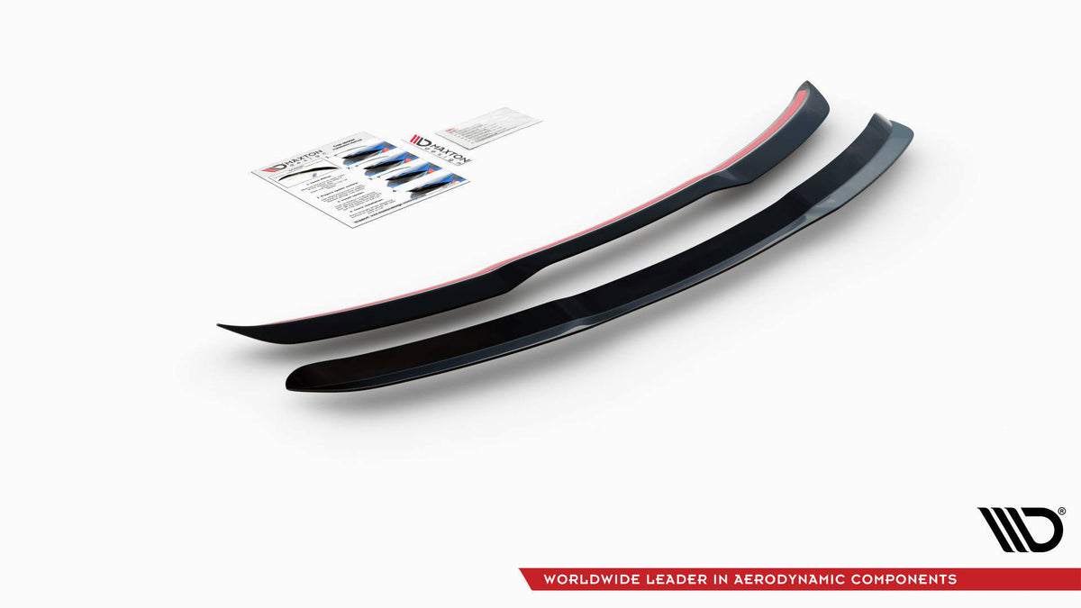 Heckspoiler Lippe Mercedes-Benz A W176 schwarz Hochglanz – Ansicht 6