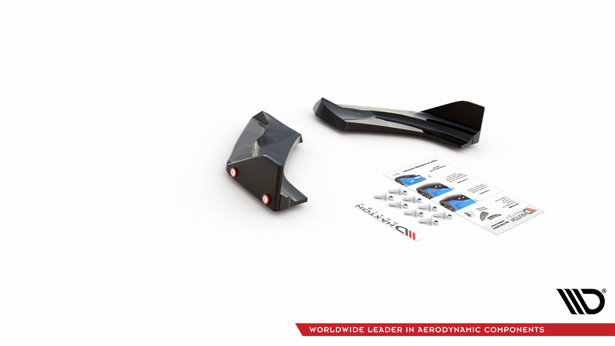 Heck Ansatz Flaps Diffusor V.1 + Flaps passend für Hyundai I30 N Hatchback Mk3 Facelift – Ansicht 6