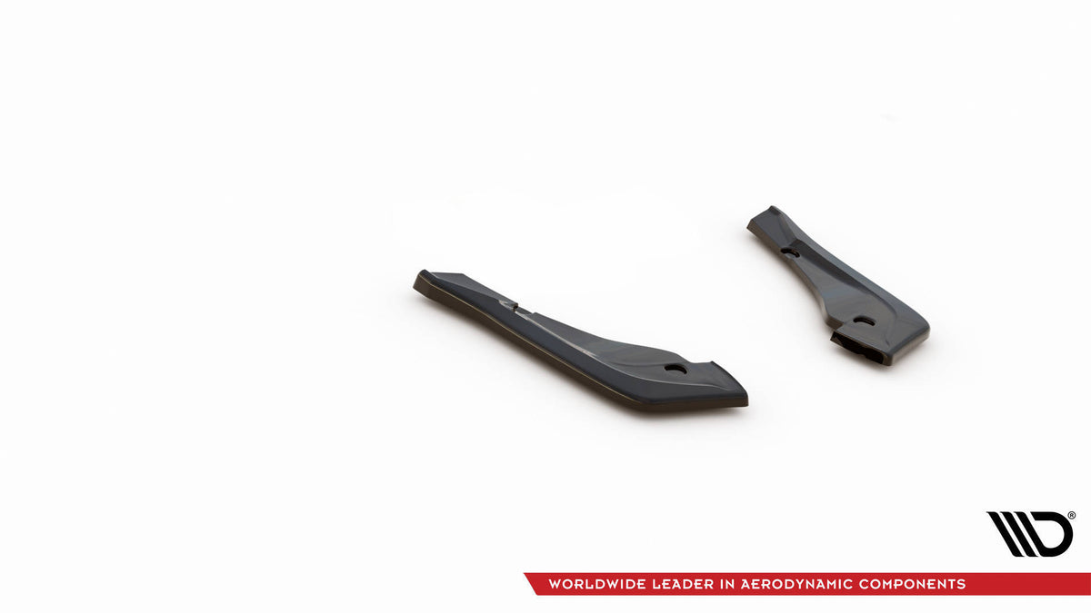 Heck Ansatz Flaps Diffusor V.1 passend für Toyota Supra Mk5 schwarz Hochglanz – Ansicht 5
