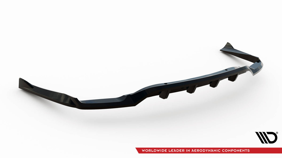 Street+ Mittlerer Diffusor RACE passend für Mercedes-Benz CLA C117 Facelift schwarz Hochglanz – Ansicht 6