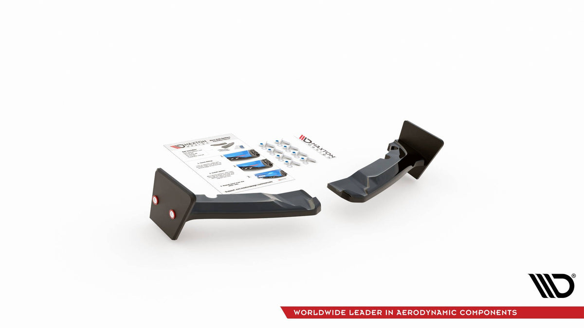 Heck Ansatz Flaps Diffusor + Flaps passend für V.4 Toyota GR Yaris Mk4 – Ansicht 6