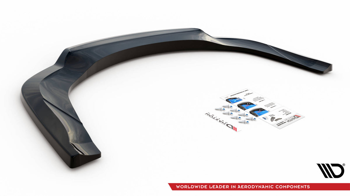 Street+ Mittlerer Diffusor RACE passend für Bentley Continental GT V8 S Mk2 schwarz Hochglanz – Ansicht 7