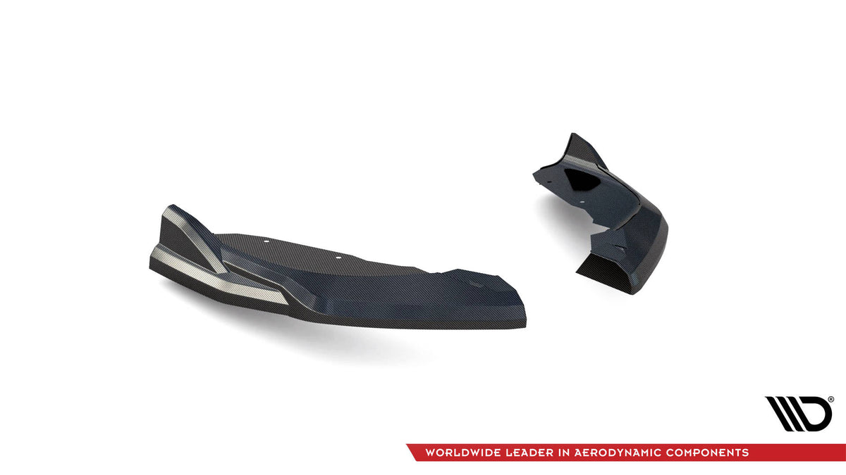 Prepreg Carbon Fiber Heck Ansatz Flaps Diffusor passend für BMW 1er M-Paket /  M135i / 128ti F40 – Ansicht 5