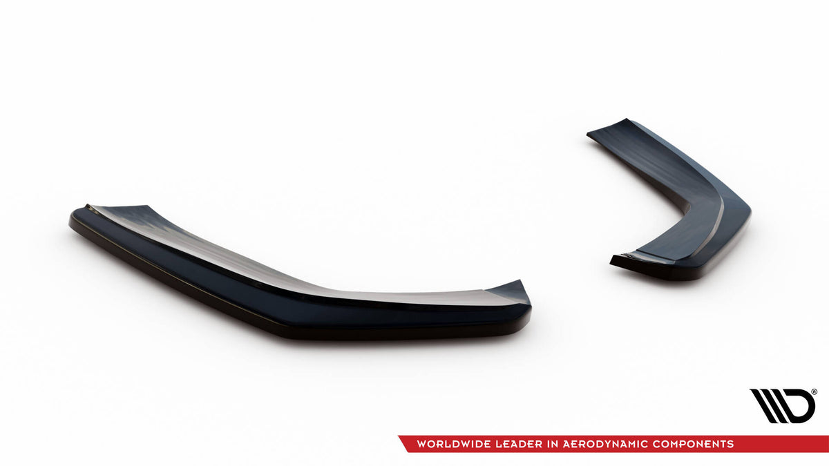 Heck Ansatz Flaps Diffusor passend für Mercedes-AMG GT / GT S C190 Facelift schwarz Hochglanz – Ansicht 7