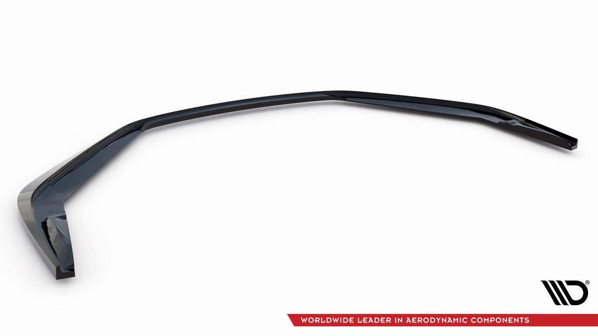 Street+ Spoilerlippe Front Ansatz passend für Porsche 718 Cayman GT4 RS 982c schwarz Hochglanz – Ansicht 6