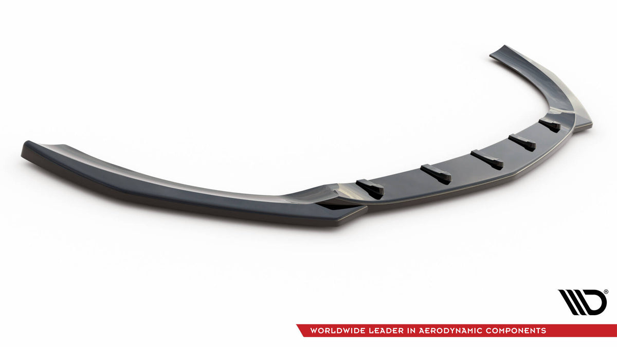 Street+ Spoilerlippe Front Ansatz V.1 passend für Mercedes-Benz CLA A35 AMG / AMG-Line C118 schwarz Hochglanz – Ansicht 5