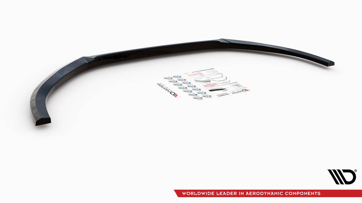 Front diffusor V.1 Audi S3 / A3 S-Line 8V Limousine / Cabrio schwarz Hochglanz – Ansicht 5