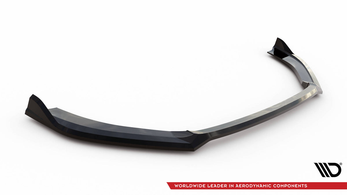 Street+ Spoilerlippe Front Ansatz V.4 passend für Audi RS3 Limousine 8V Facelift schwarz Hochglanz – Ansicht 5