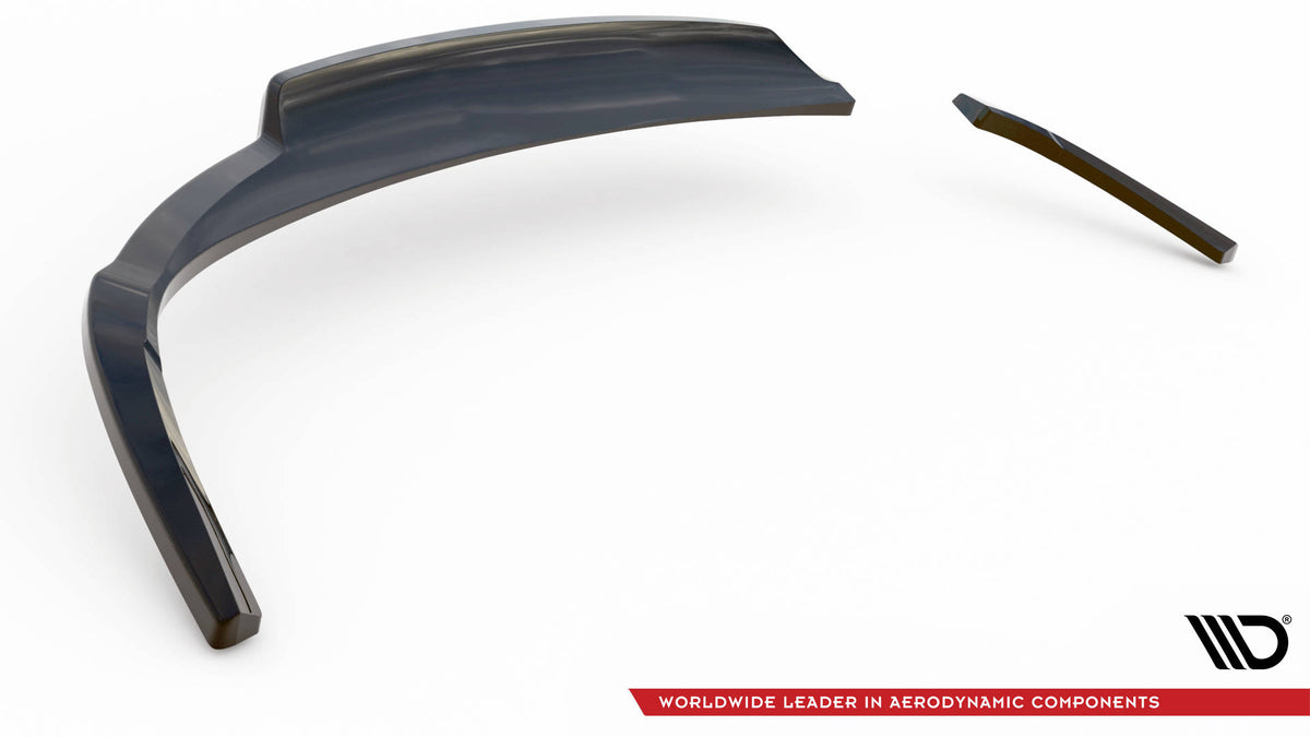Street+ Mittlerer Diffusor RACE passend für Audi A5 Coupe 8T Facelift schwarz Hochglanz – Ansicht 8