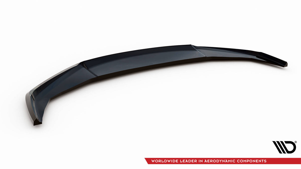 Street+ Spoilerlippe Front Ansatz V.2 passend für Honda Civic Limousine Mk10 schwarz Hochglanz – Ansicht 5