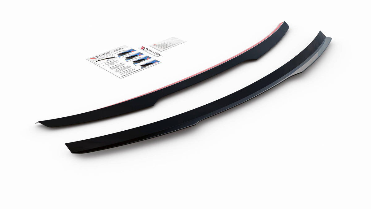 Heckspoiler Lippe Kia Optima Mk4 schwarz Hochglanz – Ansicht 9