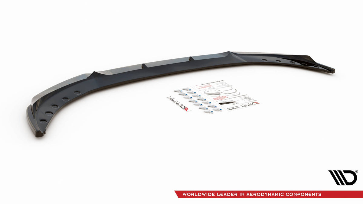 Street+ Spoilerlippe Front Ansatz V.2 passend für BMW 3er G20 / G21 schwarz Hochglanz – Ansicht 5