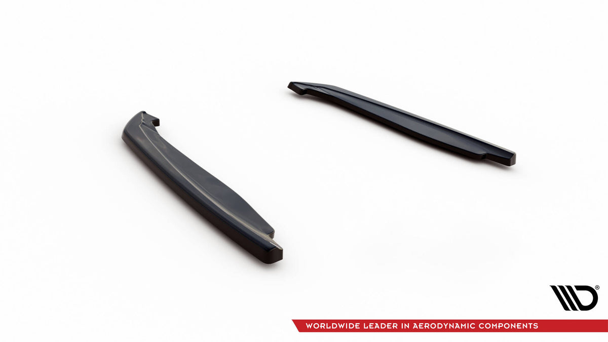 Heck Ansatz Flaps Diffusor V.2 passend für BMW M8  Gran Coupe F93  schwarz Hochglanz – Ansicht 5