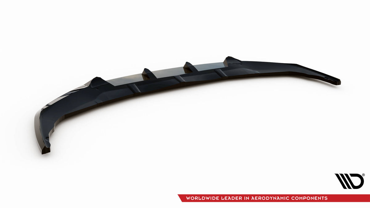 Street+ Spoilerlippe Front Ansatz V.1 passend für BMW 1er F40 schwarz Hochglanz – Ansicht 7
