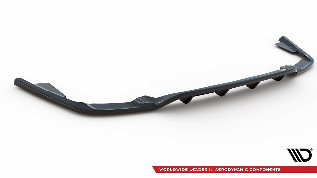 Street+ Mittlerer Diffusor RACE passend für Volvo XC60 Mk2 R-Design schwarz Hochglanz – Ansicht 5