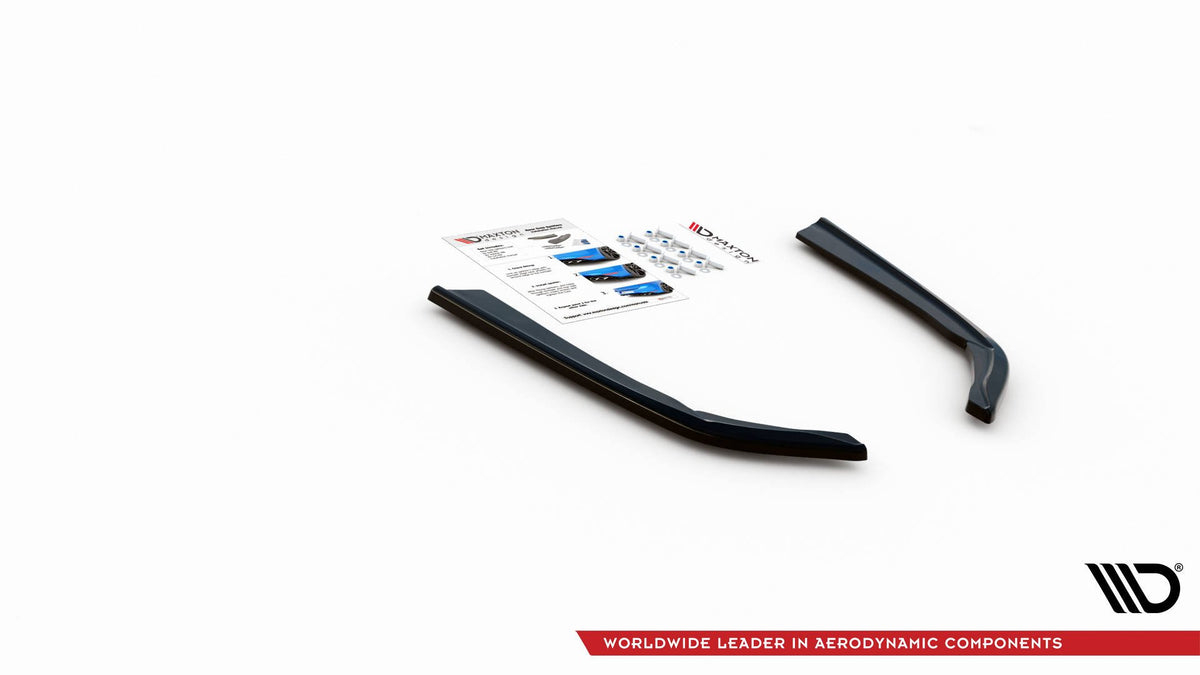 Heck Ansatz Flaps Diffusor V.2 passend für BMW 3er G20 / G21 M-Paket schwarz Hochglanz – Ansicht 4