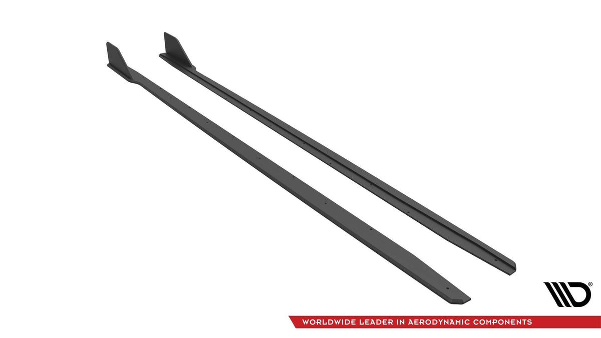 Street Pro Street+ Seitenschweller Leisten V.2 passend für Ford Mustang GT Mk6 Facelift – Ansicht 5