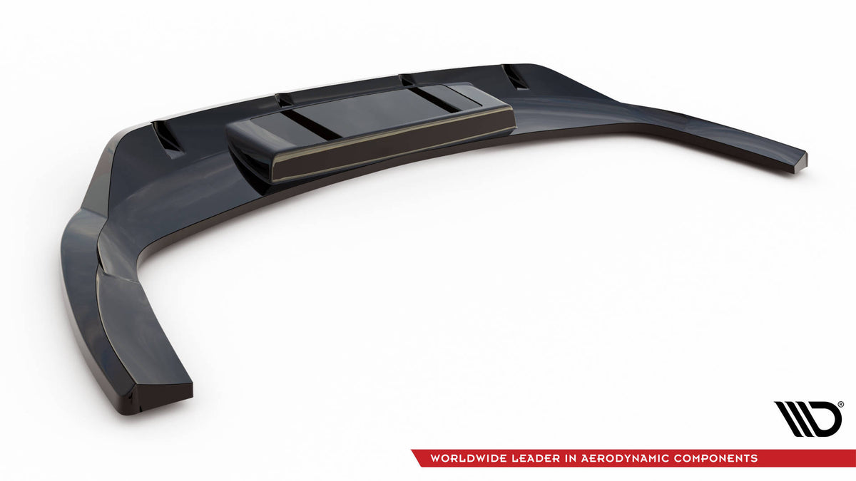 Street+ Mittlerer Diffusor RACE passend für Audi Q4 e-tron Sportback S-line Mk1 schwarz Hochglanz – Ansicht 8