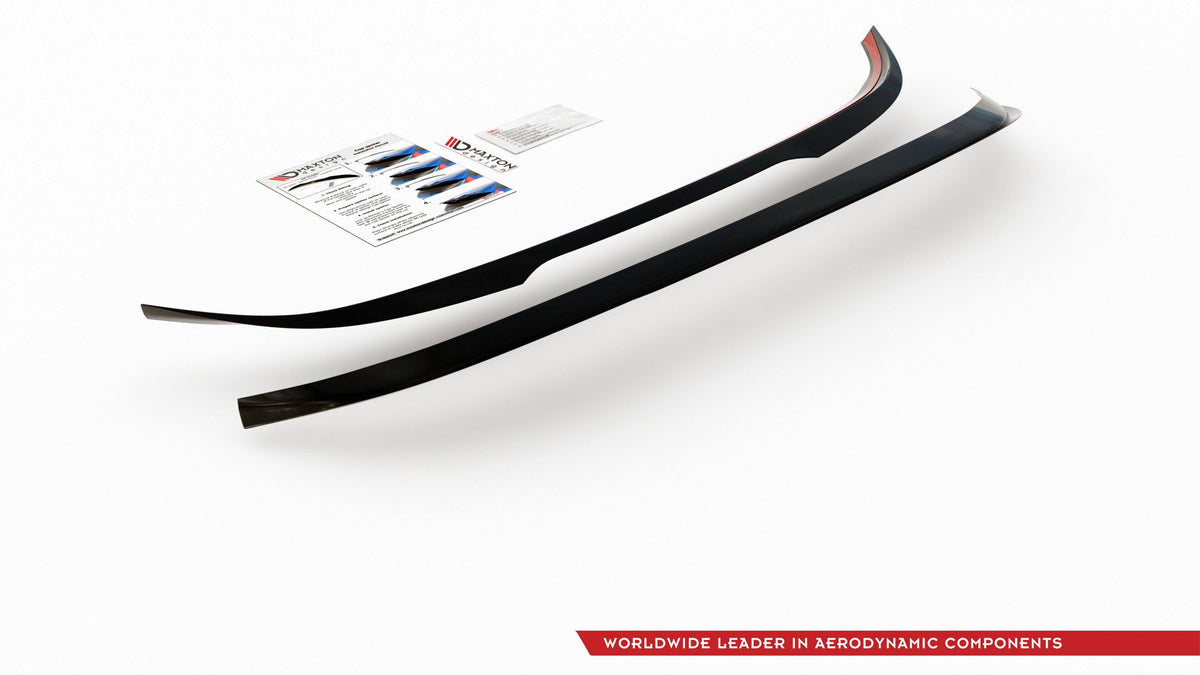 Heckspoiler Lippe Toyota Corolla XII Touring Sports schwarz Hochglanz – Ansicht 6