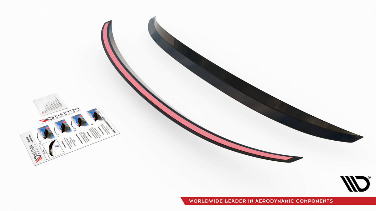 Verlängerung motorhaube Ford Fiesta Standard/ ST-Line/ ST schwarz Hochglanz – Ansicht 6