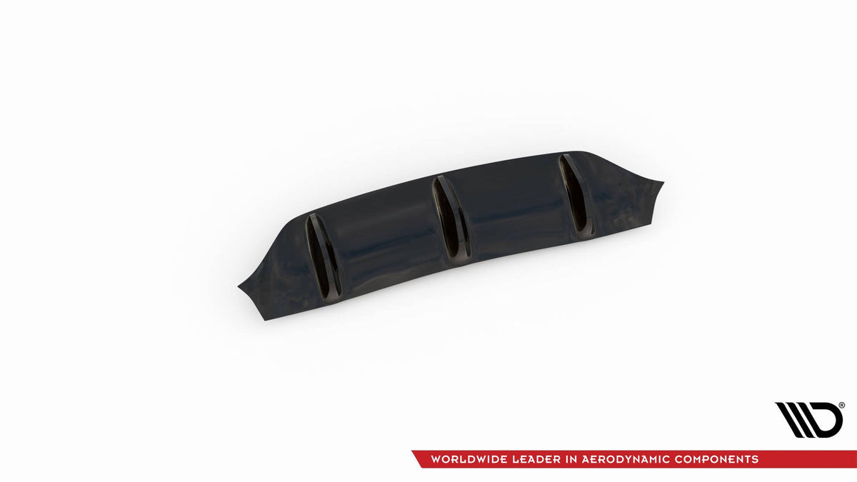 Diffusor Heck Ansatz passend für Mercedes-AMG E53 Coupe C238 / Cabriolet A238 schwarz Hochglanz – Ansicht 6