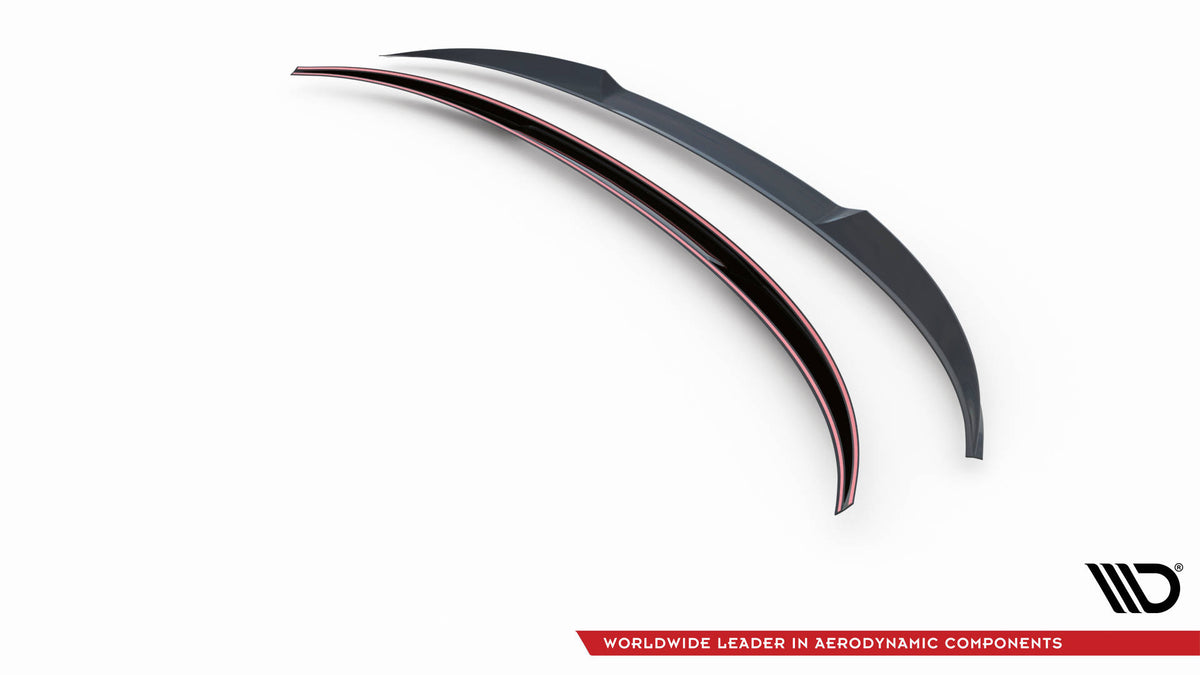Heckspoiler Lippe 3D V.1 BMW X6 F16 M-Paket / X6 M F86 schwarz Hochglanz – Ansicht 9