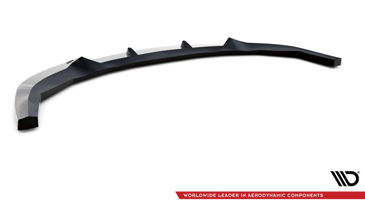 Street+ Spoilerlippe Front Ansatz V.2 passend für Dodge Charger SRT Mk7 Facelift schwarz Hochglanz – Ansicht 6