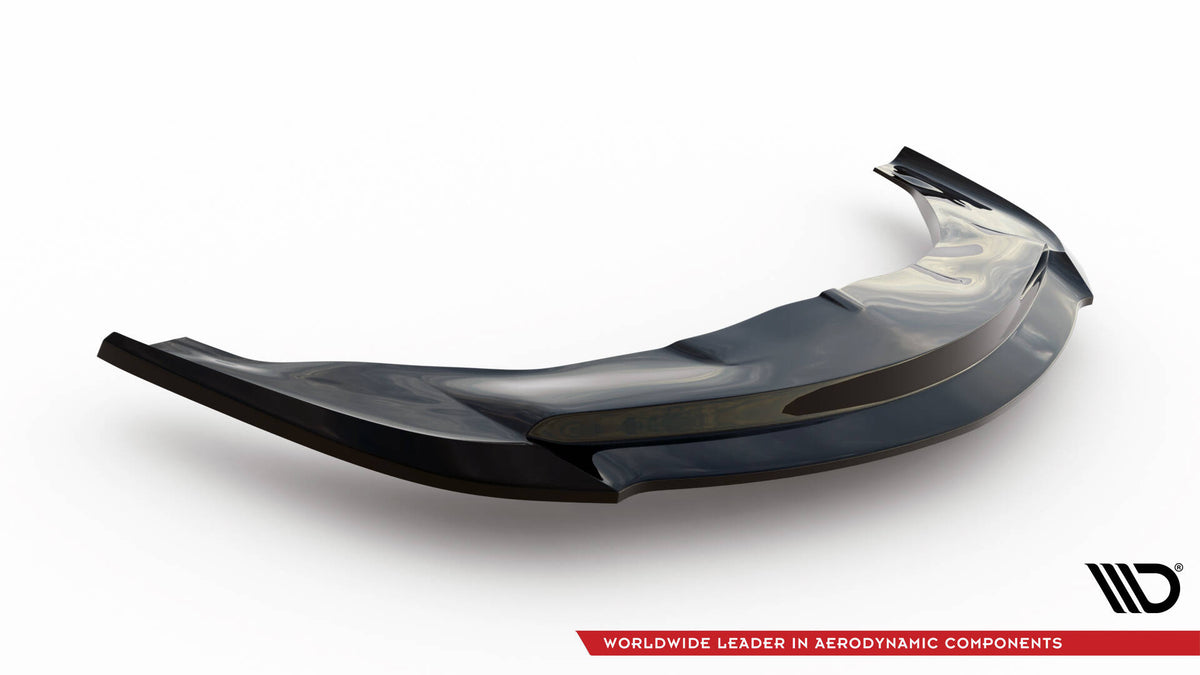 Street+ Spoilerlippe Front Ansatz V.1 passend für Porsche 911 Carrera 997 Facelift schwarz Hochglanz – Ansicht 5